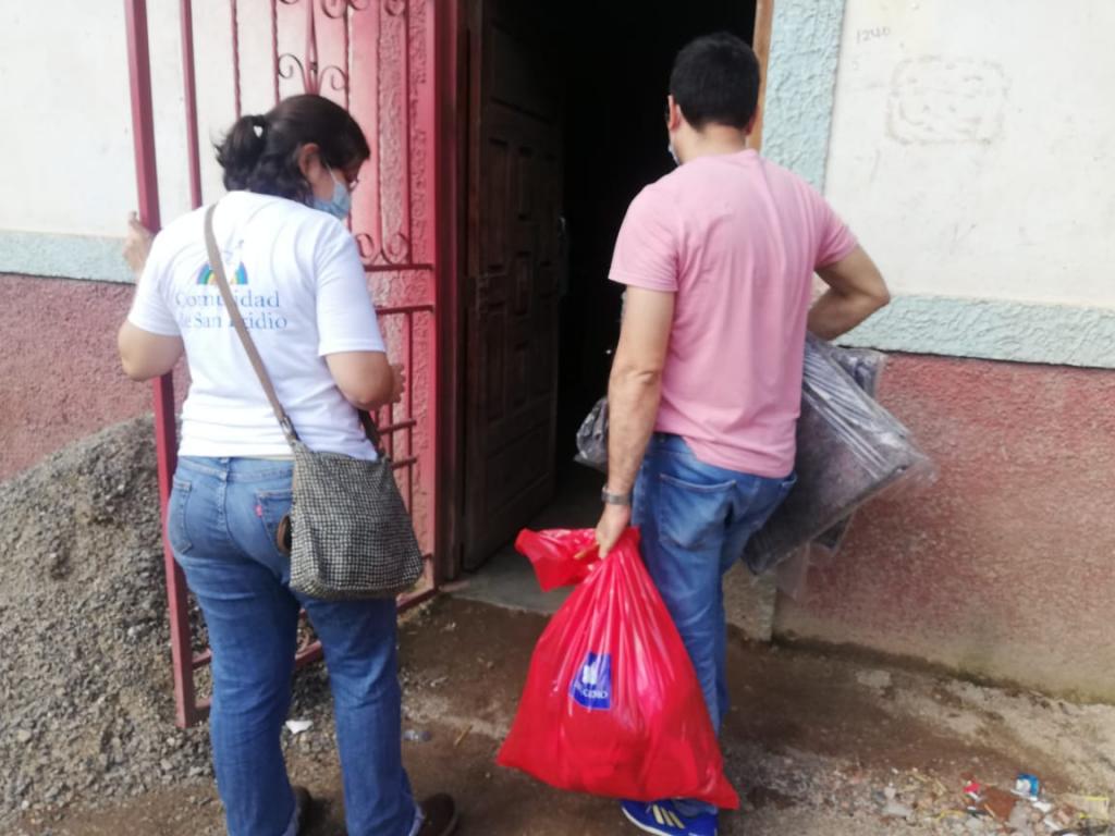 Central America hit by two violent hurricanes. The Communities of Sant'Egidio providing emergency aid to the suffering population