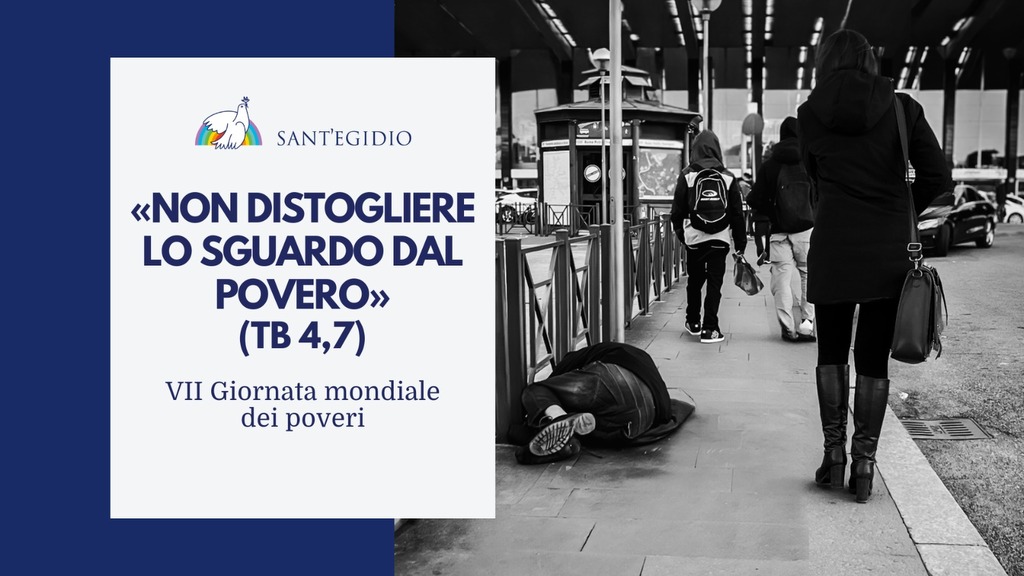 "Do not turn away from anyone who is poor": Sunday 19 November, the 7th World Day of the Poor with the Pope, in Rome and around the world