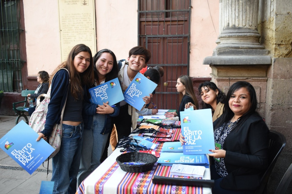 The Cry for Peace reaches Lima in Peru to foster dialogue between different religions and cultures