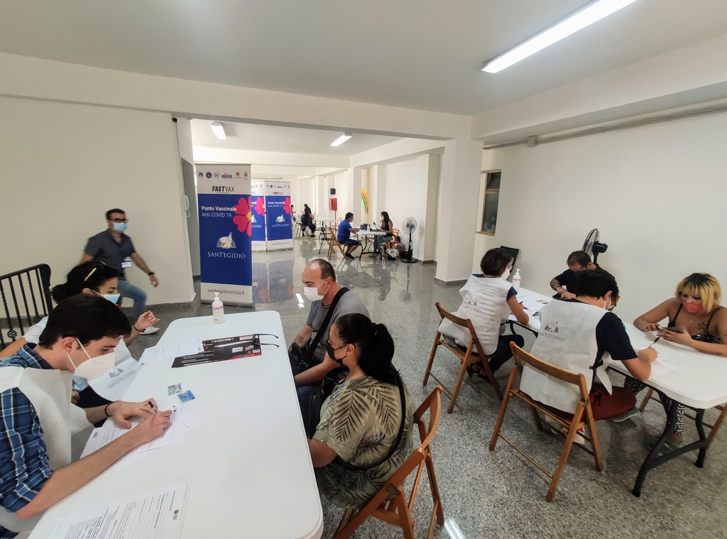 L'impegno di Sant'Egidio in Sicilia per la campagna vaccinale anti-covid