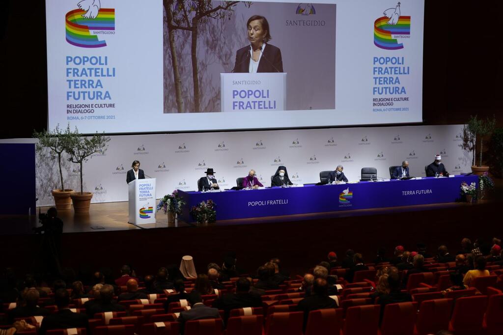 Inauguración del congreso de SantEgidio