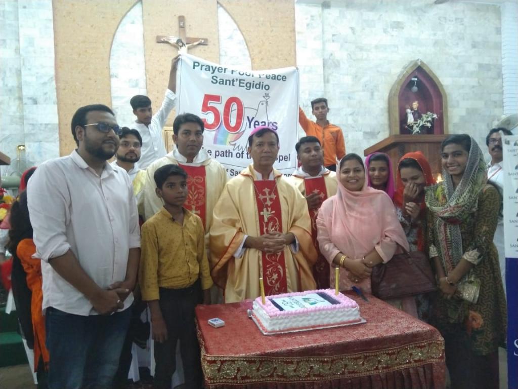 A Lahore in Pakistan si fa festa per il 50° anniversario di Sant'Egidio