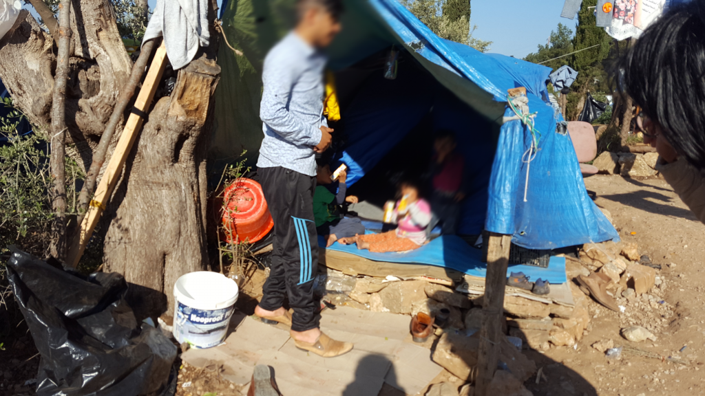 Among the Lesbos refugees: the visit of a Sant’Egidio delegation together with Andrea Riccardi