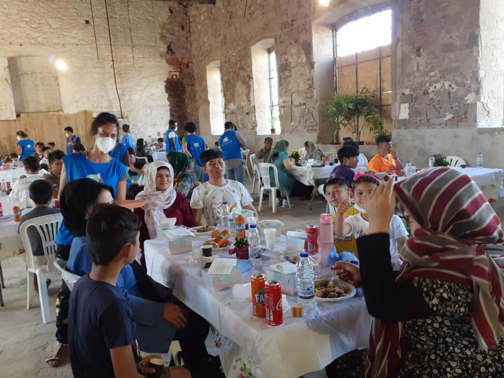 S'obre el primer “restaurant solidari” de Sant'Egidio per a refugiats a Lesbos