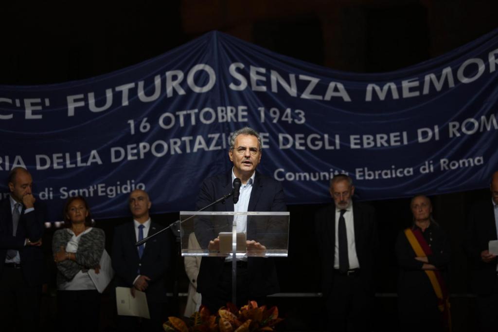 « Nous ne vous laisserons pas seuls ». L'accolade de Rome à la communauté juive au cours de la marche commémorative du #16octobre1943