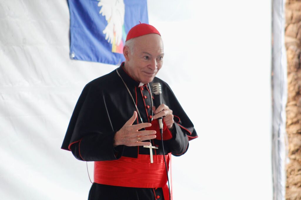 La visita del Cardenal Carlos Aguiar Retes a la Comunitat de Sant'Egidio a Ciutat de Mèxic
