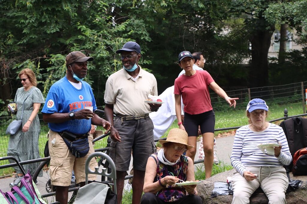 在纽约，声援赤贫者的传统夏季野餐活动