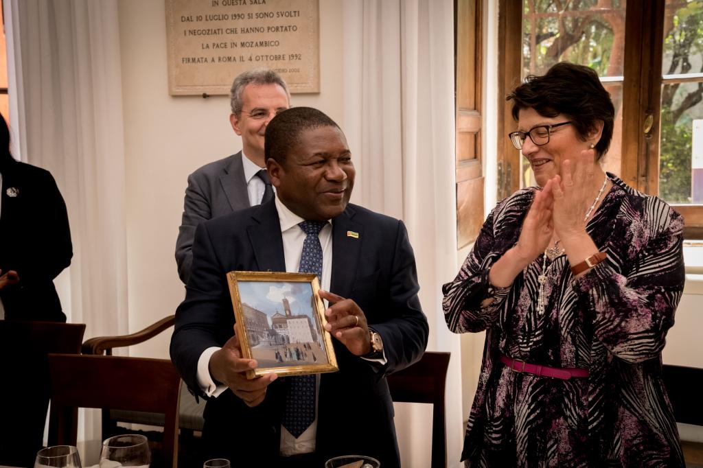 Mozambique, visite du président Nyusi : 