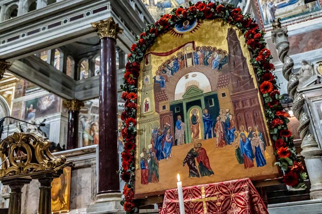 La liturgia de Pentecostés de la basílica de Santa María de Trastevere se retransmitirá en directo hoy, sábado, 27 de mayo a las 18:30h