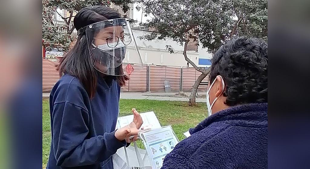 Peru leidet sehr unter den Folgen der Pandemie: Lebensmittelhilfe und Präventionsmaßnahmen in Lima
