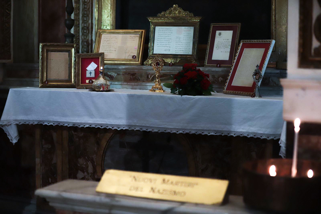La memoria di padre Jan Macha, martire polacco, ucciso dai nazisti nel 1942 nel Memoriale di San Bartolomeo