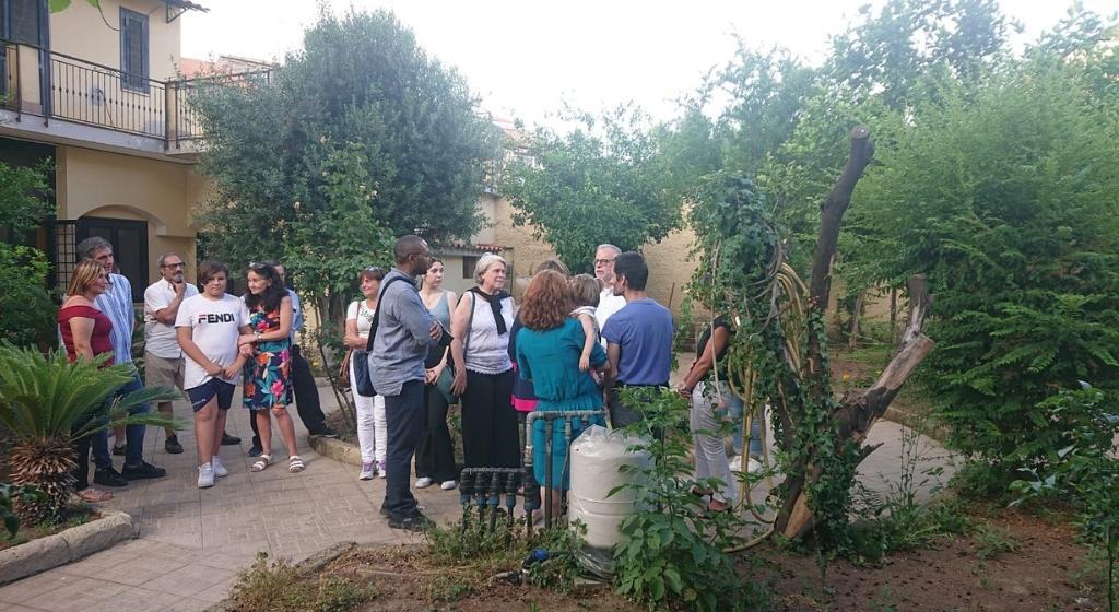 La visita di Andrea Riccardi alle Comunità dei centri urbani tra Caserta e Aversa, nel Meridione italiano