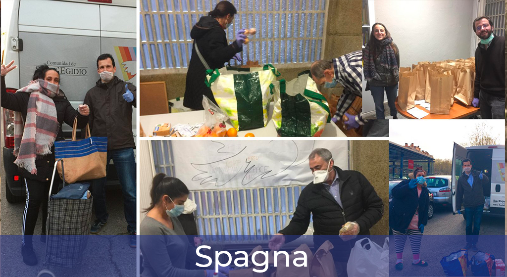 Globalisering van solidariteit als antwoord op wereldwijde besmetting: beelden van hoop die we ontvangen van de Gemeenschappen van Sant'Egidio overal ter wereld