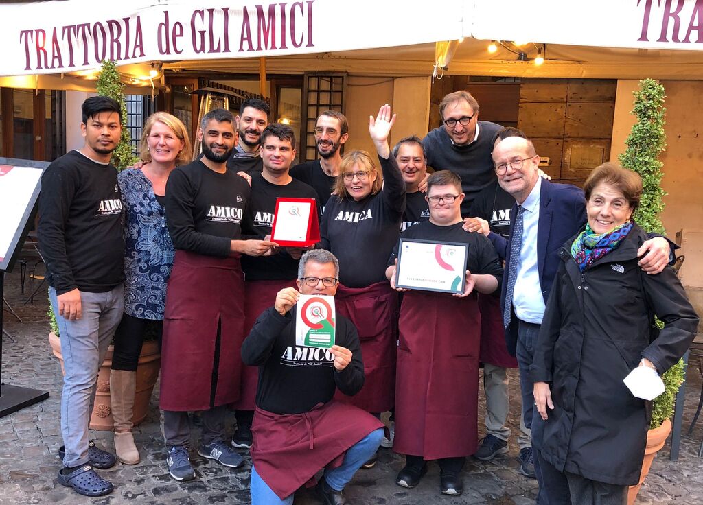 A Trattoria de Gli Amici recebe o reconhecimento da Excelência Italiana no Mundo para 2022-2023