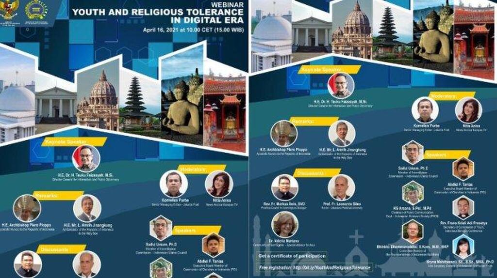 WEBINAR INTERNASIONAL: “Youth and Religious Tolerance in Digital Era”