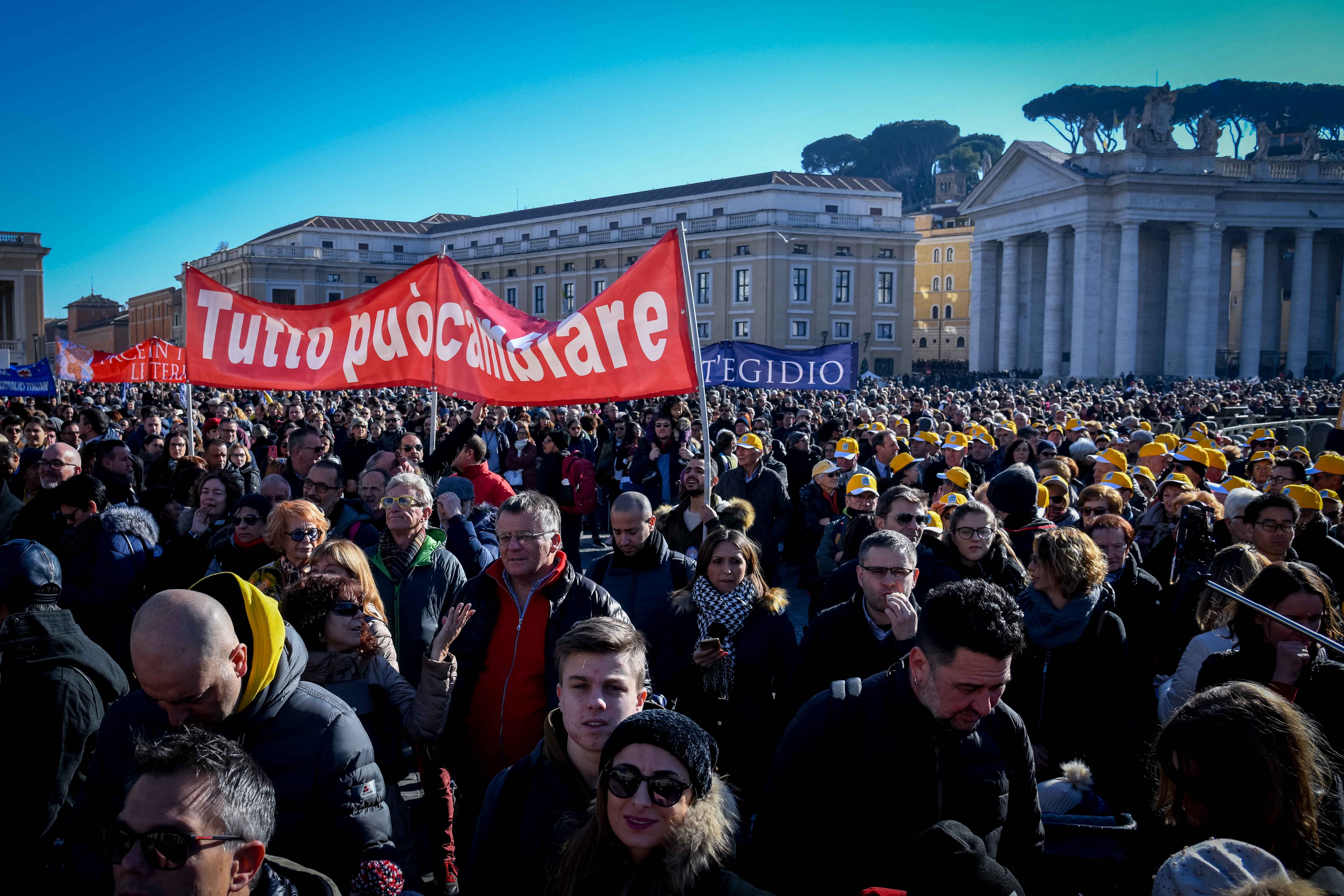 Sant’Egidio: migliaia alla Marcia della pace del 1 gennaio fino a San Pietro