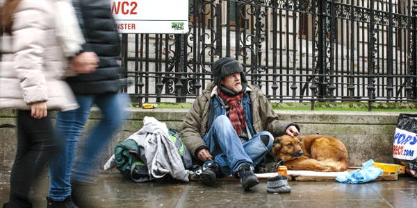 Homeless italiani a Londra, un’indagine racconta quanti sono e chi li assiste