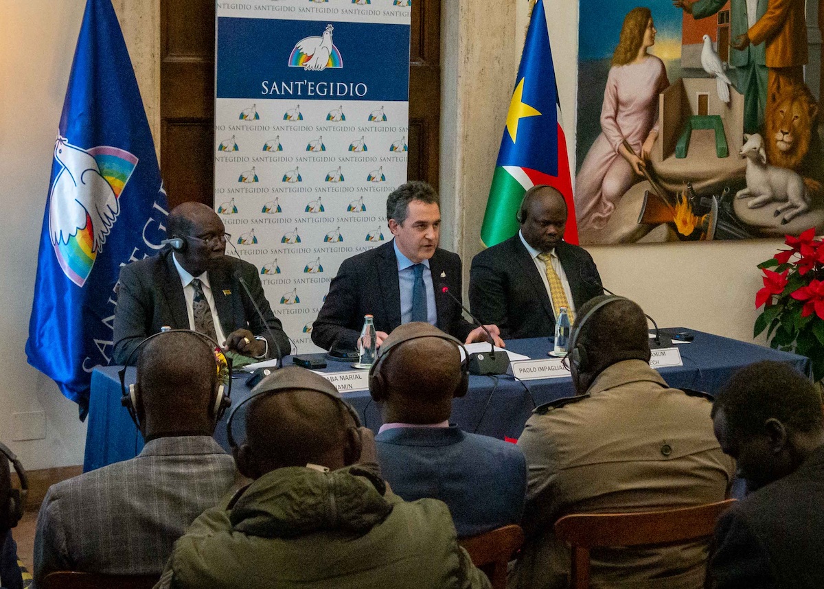 Nuove speranze per la pace in Sud Sudan, firmata a Roma un’intesa tra governo e le opposizioni del Ssoma