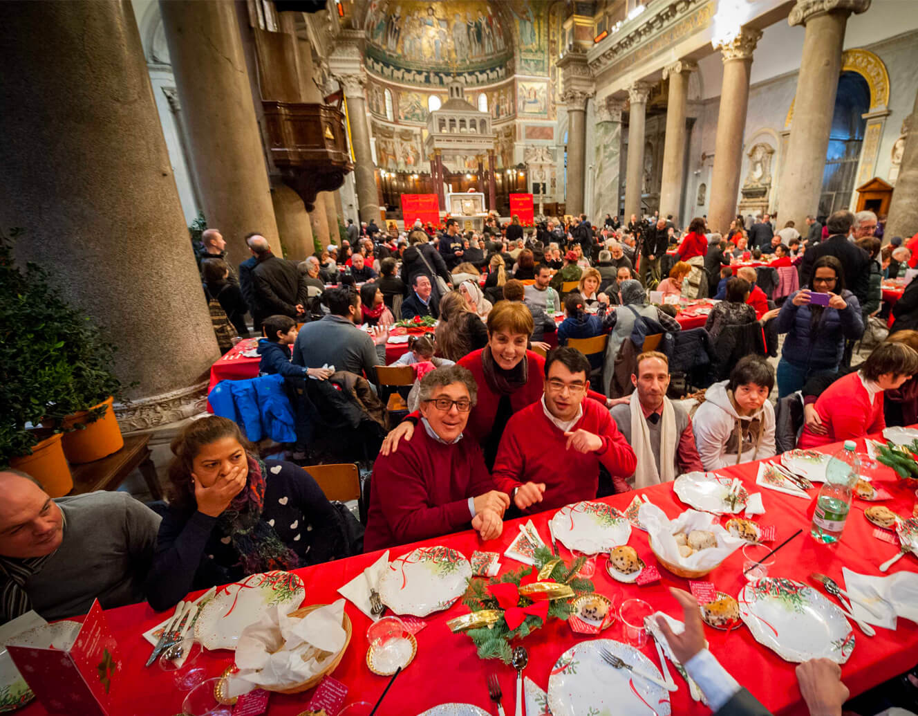 Il Pranzo Di Natale Comunita Di Sant Egidio