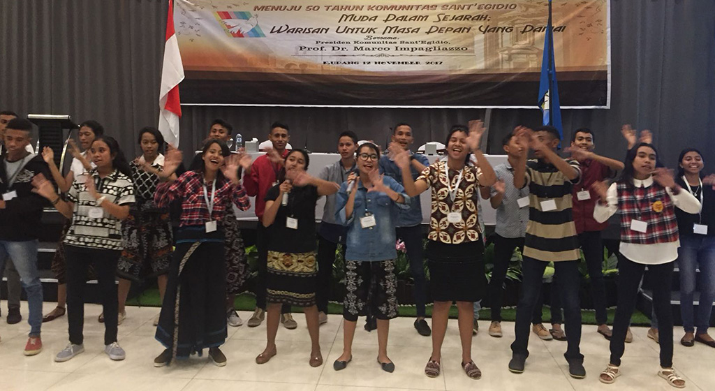 I giovani per la pace di Kupang