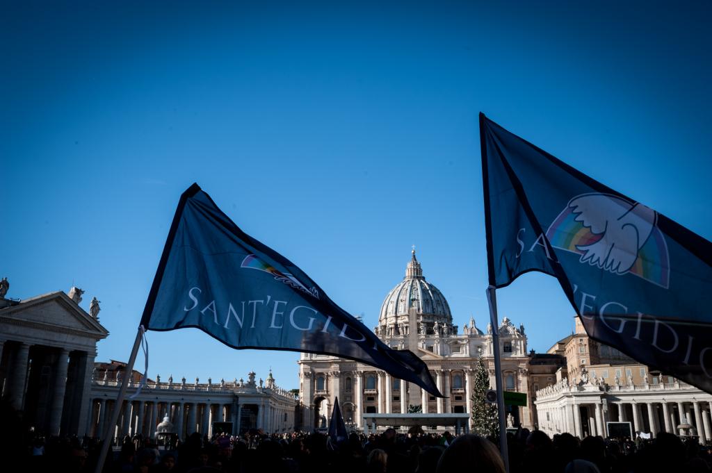 Immagini di Pace in tutte le terre 2019 a Roma