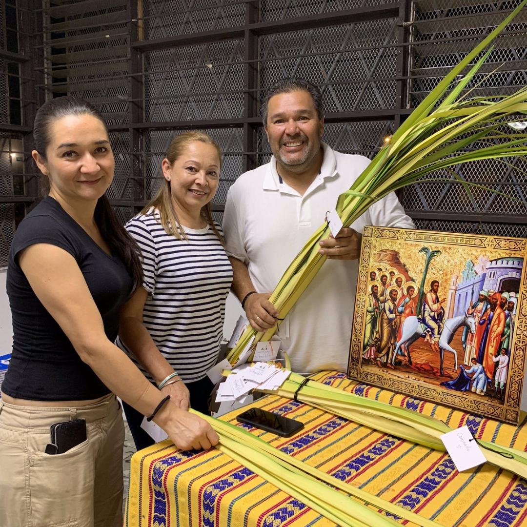 San josé (Costa Rica) - Sant'Egidio nel mondo prepara la Domenica delle Palme per la strada