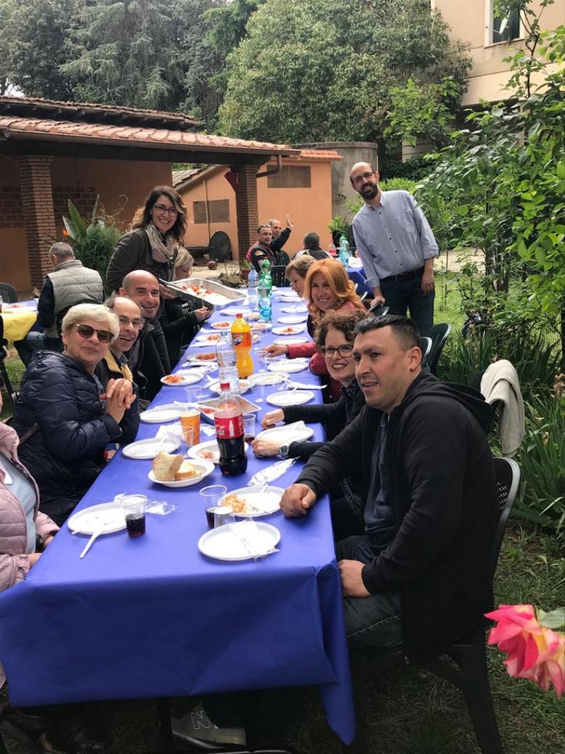 Roma (Garbatella) - Un 1° maggio di inclusione e solidarietà con Sant'Egidio