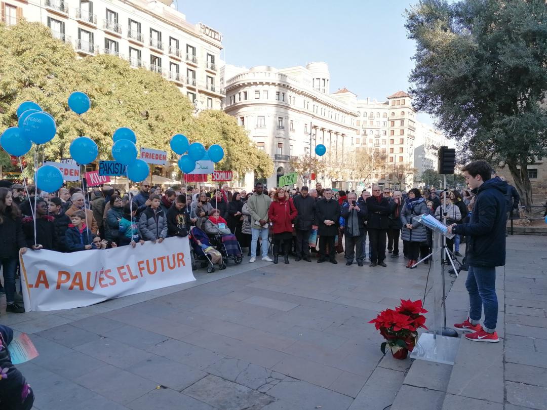 BARCELLONA (SPAGNA) - La marcia Pace in tutte le terre 2020