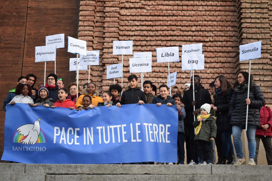 PAVIA (ITALIA) - La marcia Pace in tutte le terre 2020