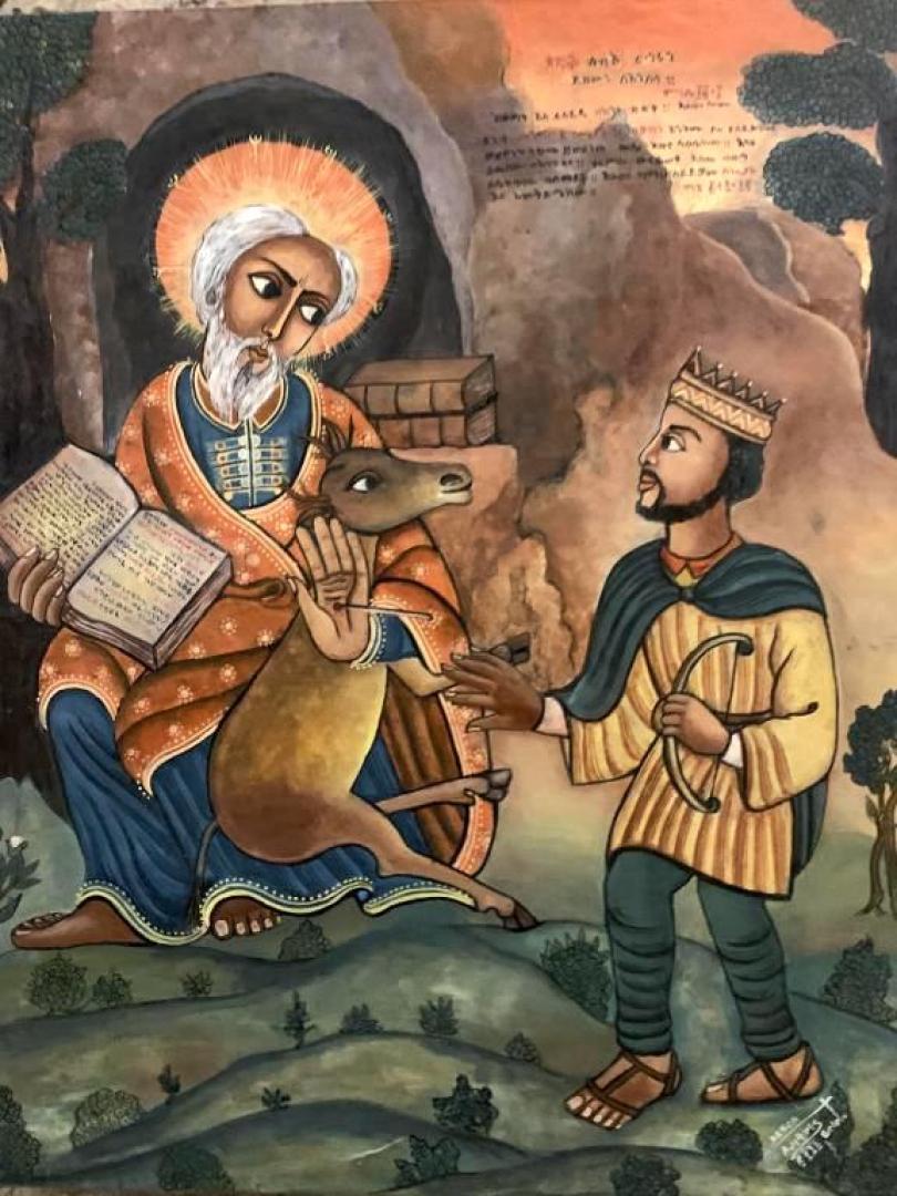 Sant'Egidio, icona etiope