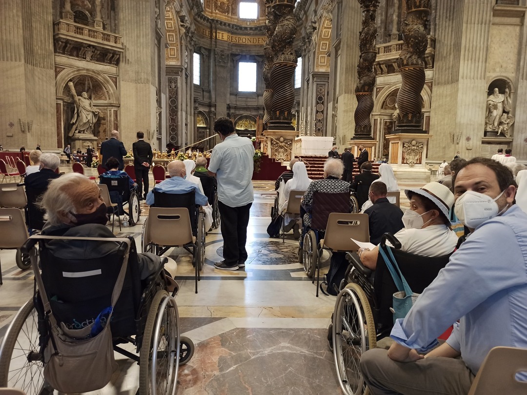 Liturgia nella Basilica di San Pietro per la Prima Giornata mondiale dei nonni e degli anziani
