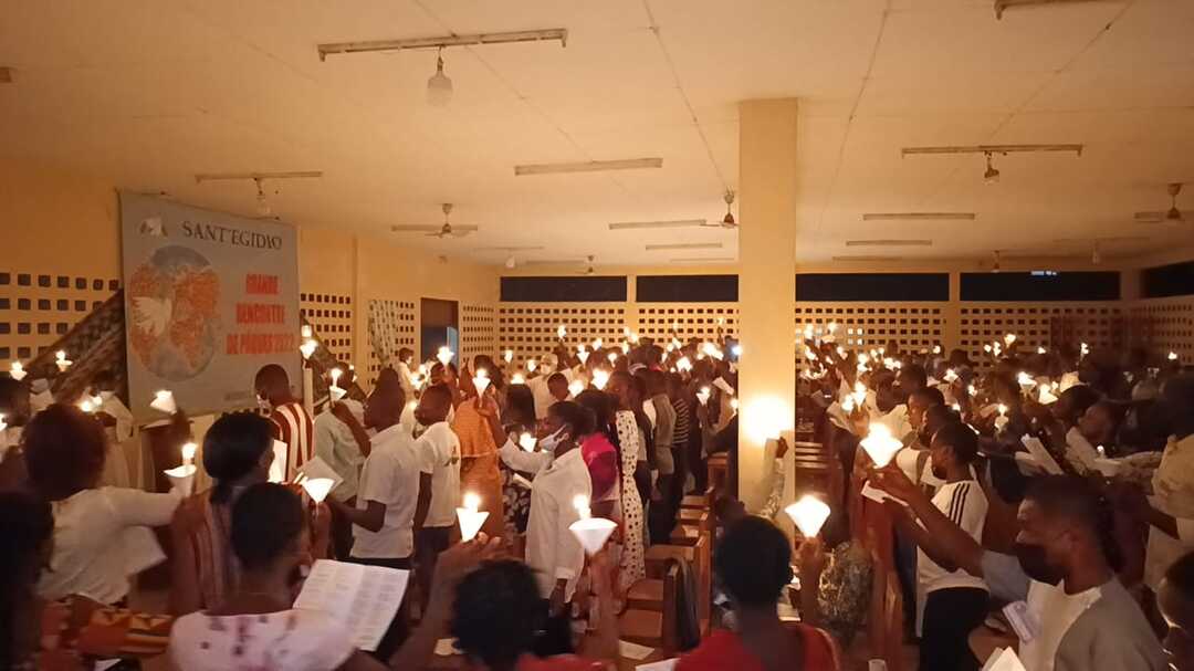 Abidjan (Costa d'Avorio) - Pasqua 2022, Liturgia della Resurrezione