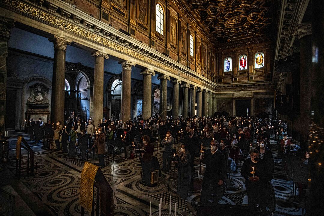 Roma (Italia) - Pasqua 2022, Liturgia della Resurrezione