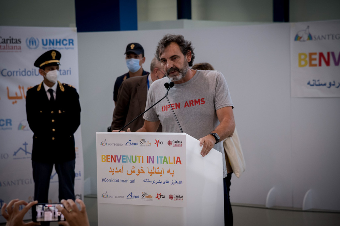 Roma 27 luglio 2022 - Nuovo arrivo dei corridoi umanitari dall'Aghanistan 