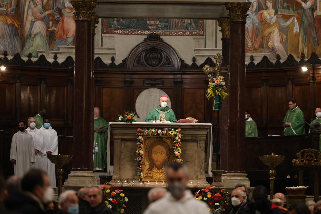 Liturgia per i 40 anni dalla morte di Modesta Valenti nella Basilica di Santa Maria in Trastevere