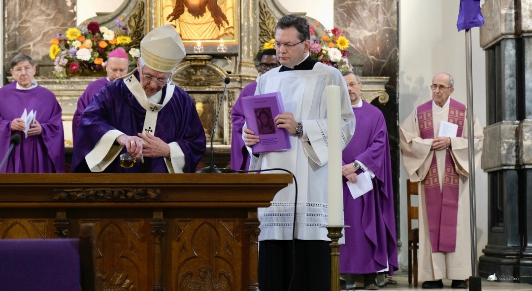 Feier des 55. Jahrestages von Sant'Egidio in Brüssel