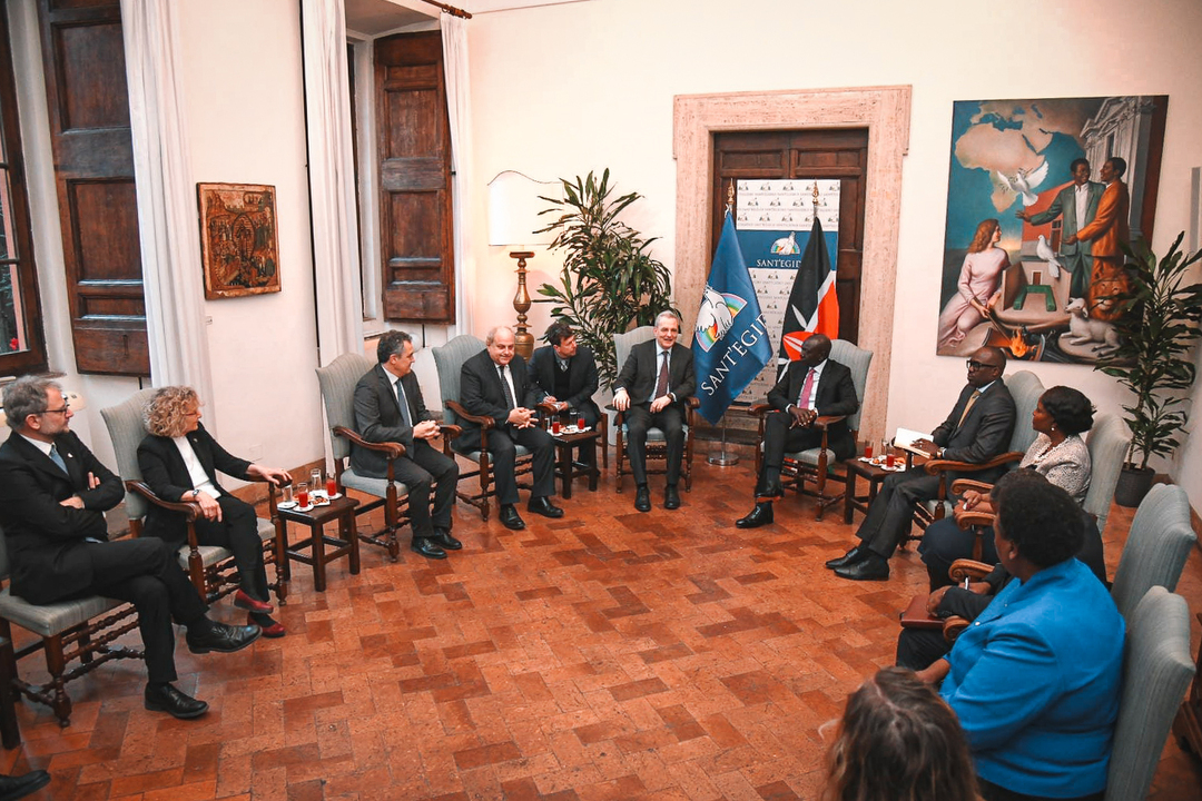 Il presidente del Kenya, William Ruto, visita la Comunità di Sant'Egidio
